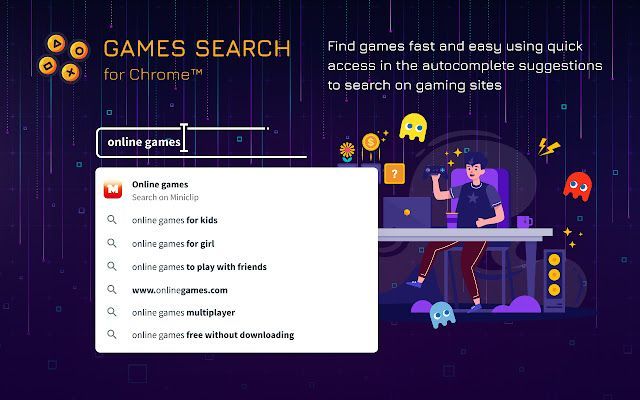 Games Search for Chrome