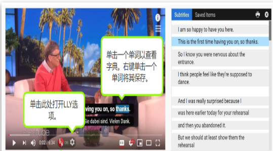 Language Learning with Youtube BETA 插件