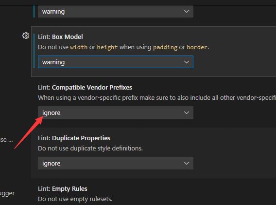 VisualStudioCode如何设置前缀警告