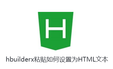 hbuilderx粘贴如何设置为HTML文本