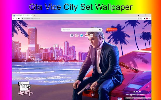 Gta Vice City Wallpapers and New Tab插件拓展下载