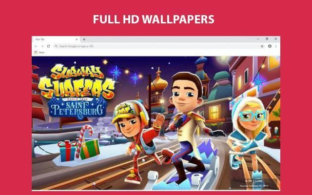 Subway Surfers Wallpapers and New Tab插件拓展